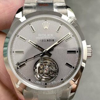 AAA Replica Rolex Oyster 116400 Tourbillon YS Factory Gray Dial Mens Watch | aaafactory.io