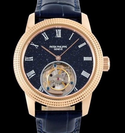 AAA Replica Patek Philippe Tourbillon RMS Factory Rose Gold Mens Watch | aaafactory.io