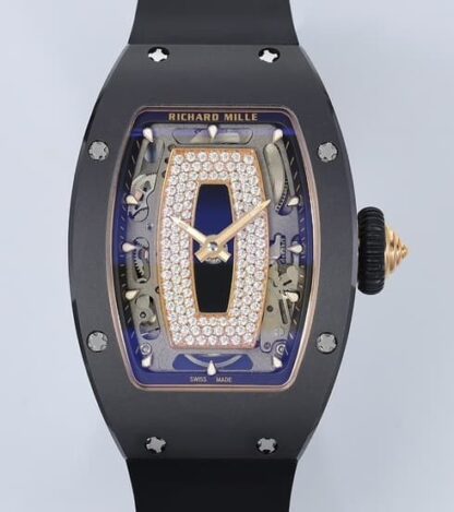 AAA Replica Richard Mille RM07-01 ZF Factory Black Strap Ladies Watch | aaafactory.io