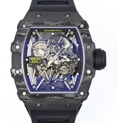 AAA Replica Richard Mille RM35-02 ZF Factory V7 Black Strap Mens Watch | aaafactory.io