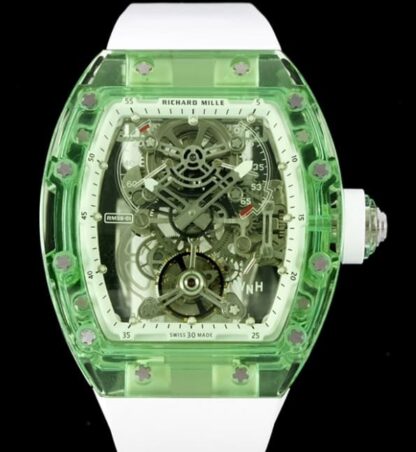 AAA Replica Richard Mille Tourbillon RM56-01 RM Factory Green Case Mens Watch | aaafactory.io
