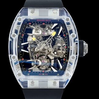 AAA Replica Richard Mille Tourbillon RM27-02 RM Factory Black Strap Mens Watch | aaafactory.io