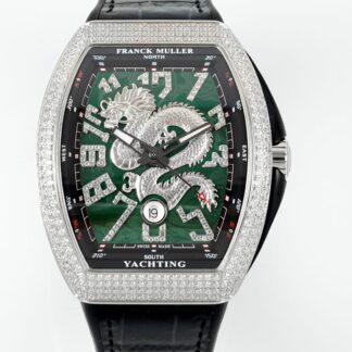 AAA Replica Franck Muller Vanguard ABF Factory Leather Strap Mens Watch | aaafactory.io