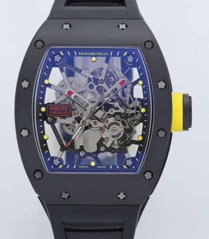 AAA Replica Richard Mille RM035 ZF Factory Titanium Mens Watch | aaafactory.io