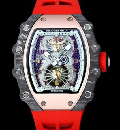 AAA Replica Richard Mille RM21-01 RM Factory Rubber Strap Mens Watch | aaafactory.io