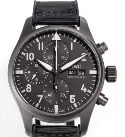 AAA Replica IWC Pilot IW388106 TW Factory Black Dial Mens Watch | aaafactory.io