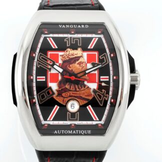 AAA Replica Franck Muller Vanguard ABF Factory Black Strap Mens Watch | aaafactory.io