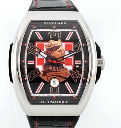 AAA Replica Franck Muller Vanguard ABF Factory Black Strap Mens Watch | aaafactory.io