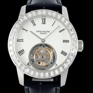AAA Replica Patek Philippe Tourbillon RMS Factory Leather Strap Mens Watch | aaafactory.io