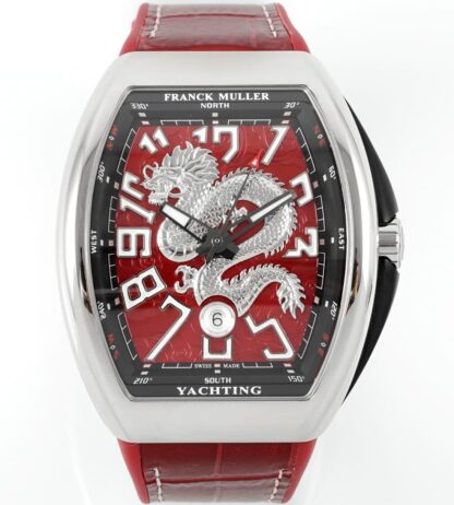 AAA Replica Franck Muller Vanguard ABF Factory Red Dial Mens Watch | aaafactory.io