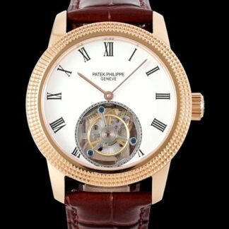 AAA Replica Patek Philippe Tourbillon RMS Factory Rose Gold Case Mens Watch | aaafactory.io