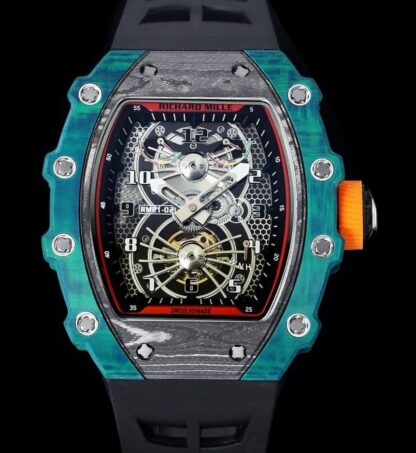 AAA Replica Richard Mille RM21-01 RM Factory Green Case Mens Watch | aaafactory.io