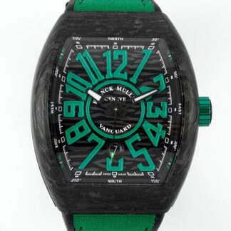 AAA Replica Franck Muller Vanguard ABF Factory Green Strap Mens Watch | aaafactory.io