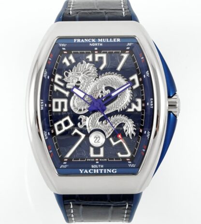 AAA Replica Franck Muller Vanguard ABF Factory Blue Dial Mens Watch | aaafactory.io