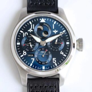 AAA Replica IWC pilot IW503605 V9 Factory Blue Dial Mens Watch | aaafactory.io