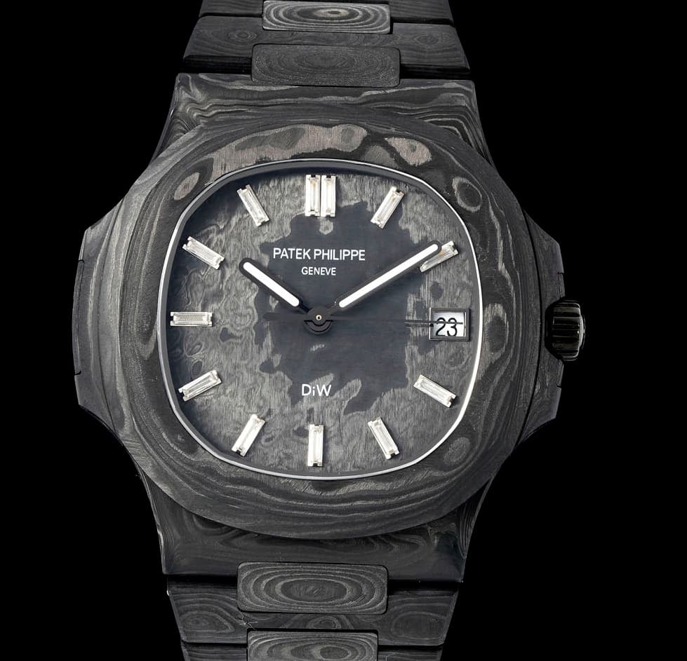 AAA Replica Patek Philippe Nautilus 5711 DIW Factory Carbon Fiber Dial Mens Watch | aaafactory.io