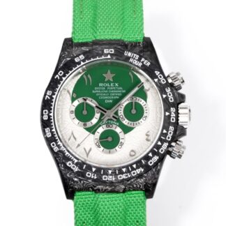 AAA Replica Rolex Daytona 116500 TW Factory Green Strap Mens Watch | aaafactory.io