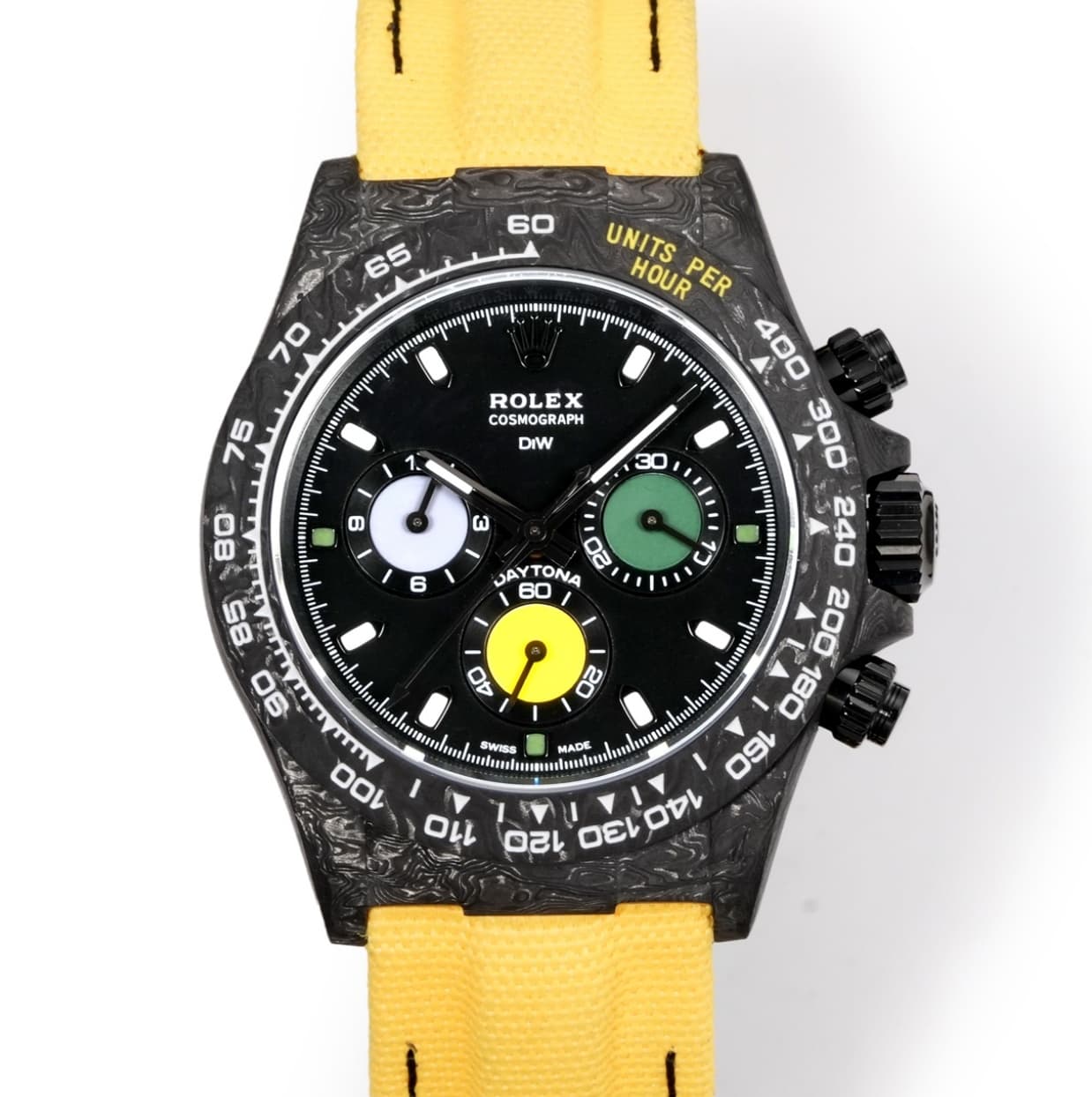 AAA Replica Rolex Daytona 116500 TW Factory Yellow Strap Mens Watch | aaafactory.io
