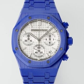 AAA Replica Audemars Piguet Royal Oak 26240 APS Factory Blue Ceramics Mens Watch | aaafactory.io