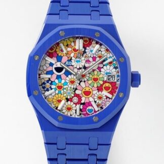 AAA Replica Audemars Piguet Royal Oak 15500 APS Factory Blue Ceramics Mens Watch | aaafactory.io