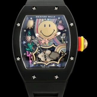 AAA Replica Richard Mille RM88 Tourbillon NEW Factory Black Rubber Mens Watch | aaafactory.io