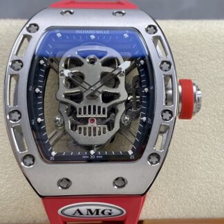 AAA Replica Richard Mille RM052 AMG Factory Silver Case Mens Watch | aaafactory.io