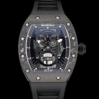 AAA Replica Richard Mille RM52-01 YS Factory Black Strap Mens Watch | aaafactory.io