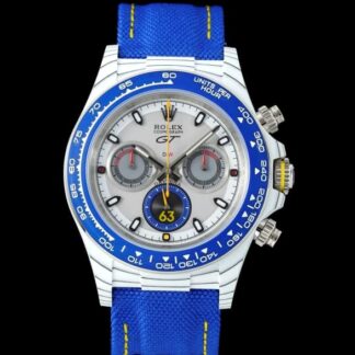 AAA Replica Rolex Cosmograph Daytona DIW Factory Blue Strap Mens Watch 40MM | aaafactory.io