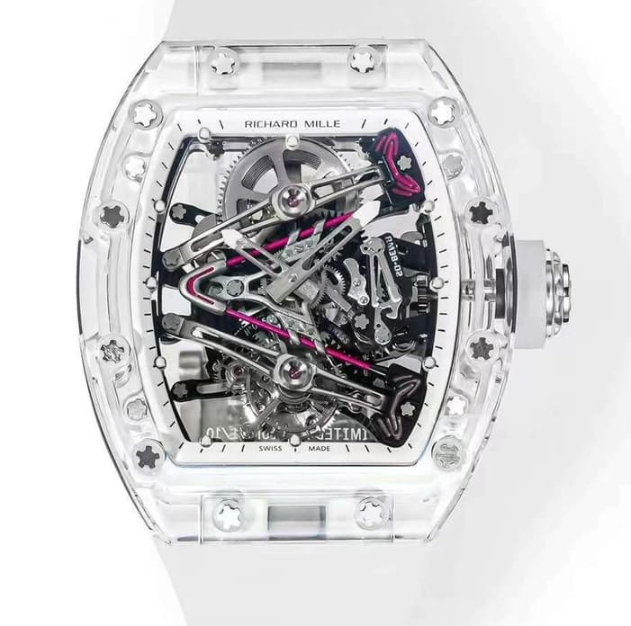 AAA Replica Richard Mille RM38-02 White Rubber Strap Mens Watch | aaafactory.io