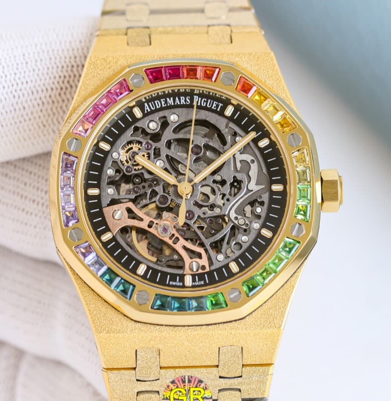 AAA Replica Audemars Piguet Royal Oak 15412BA.YG.1224BA.01 GR Factory Mens Watch | aaafactory.io