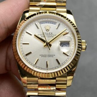 AAA Replica Rolex DayDate m128238-0081 QF Factory Mens Watch 36MM | aaafactory.io