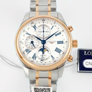 AAA Replica Longines Master Collection AF Factory Rose Gold Mens Watch | aaafactory.io