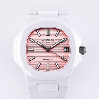 AAA Replica Patek Philippe Nautilus 5711 AET Factory Pink Dial Mens Watch | aaafactory.io
