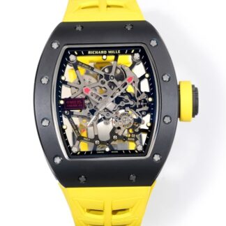 AAA Replica Richard Mille RM035 Nadal NEW Factory Yellow Strap Mens Watch | aaafactory.io