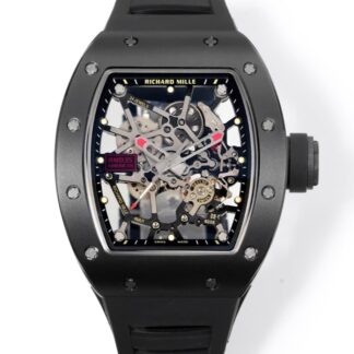 AAA Replica Richard Mille RM035 Nadal NEW Factory Black Rubber Strap Mens Watch | aaafactory.io