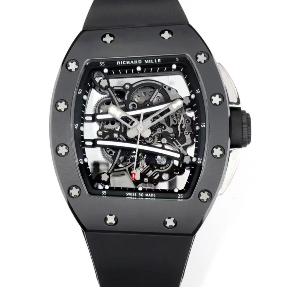 AAA Replica Richard Mille RM61-01 RM Factory Black Ceramics Mens Watch | aaafactory.io