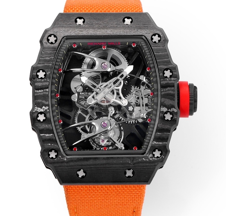AAA Replica Richard Mille RM27-02 Tourbillon RM Factory Fabric Strap Mens Watch | aaafactory.io