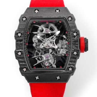 AAA Replica Richard Mille RM27-02 Tourbillon RM Factory Red Strap Mens Watch | aaafactory.io