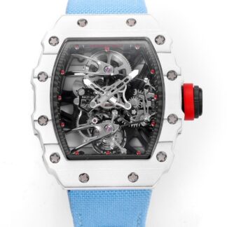 AAA Replica Richard Mille RM27-02 Tourbillon RM Factory Blue Strap Mens Watch | aaafactory.io