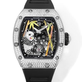 AAA Replica Richard Mille RM26-01 Tourbillon RM Factory Giant Panda Mens Watch | aaafactory.io
