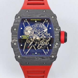 AAA Replica Richard Mille RM35-01 ZF Factory Red Strap Mens Watch | aaafactory.io