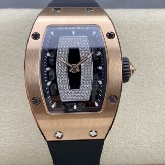 AAA Replica Richard Mille RM07-01 BBA Factory Rose Gold Ladies Watch | aaafactory.io