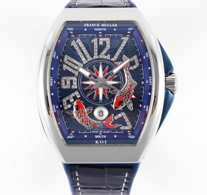 AAA Replica Franck Muller Vanguard Yachting V45 Koi ABF Factory Mens Watch | aaafactory.io