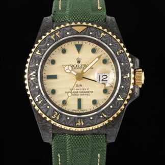 AAA Replica Rolex GMT-Master II DIW Factory Green Strap Mens Watch | aaafactory.io