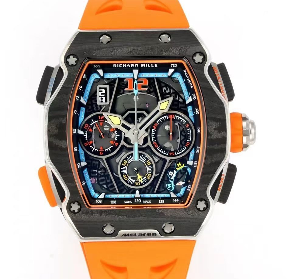 AAA Replica Richard Mille RM65-01 McLaren W1 NEW Factory Pursuit Function Mens Watch | aaafactory.io