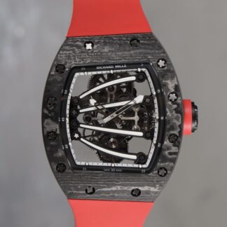 AAA Replica Richard Mille RM59-01 Tourbillon RM Factory Red Strap Mens Watch | aaafactory.io