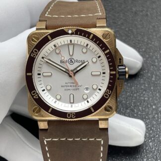 AAA Replica Bell & Ross INSTRUMENTS BR0392-D-WH-BR-SCA BR Factory Mens Watch | aaafactory.io