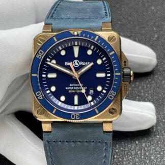 AAA Replica Bell & Ross INSTRUMENTS BR 03-92 DIVER BRONZE BLUE BR Factory Mens Watch | aaafactory.io