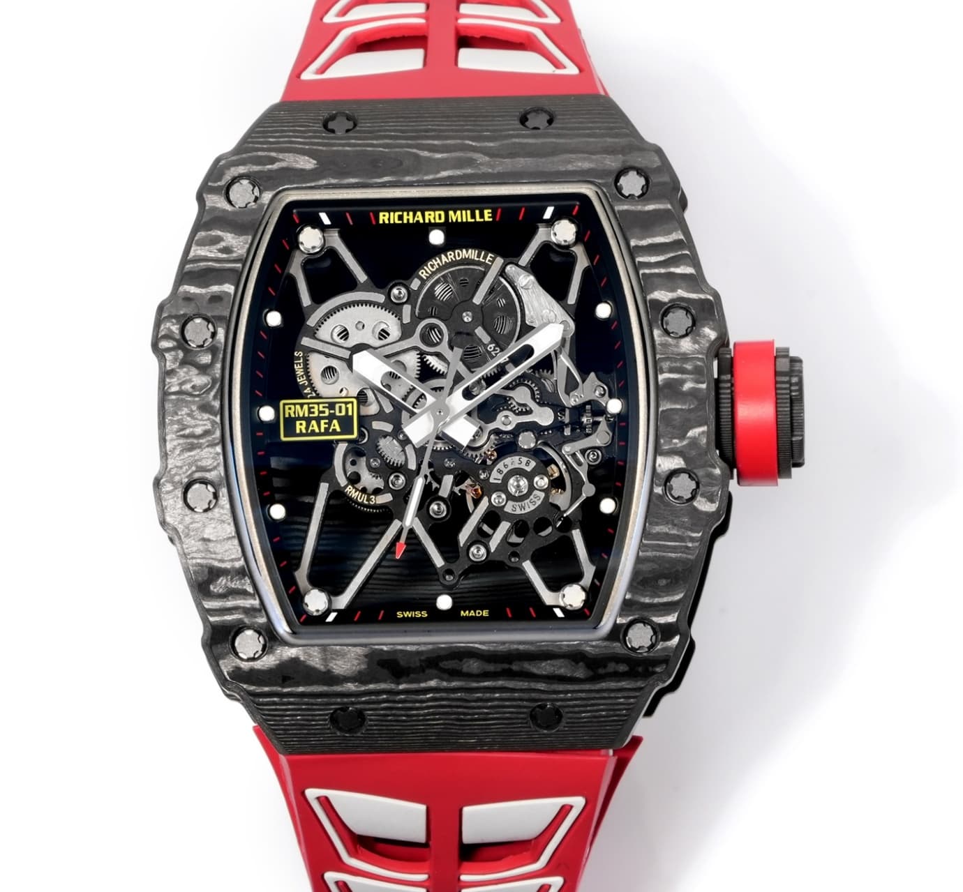 AAA Replica Richard Mille RM35-01 NEW Factory Carbon Fiber Mens Watch | aaafactory.io