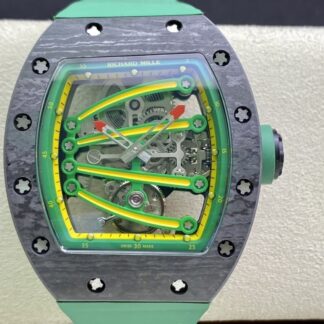 AAA Replica Richard Mille RM59-01 Tourbillon RM Factory Green Strap Mens Watch | aaafactory.io